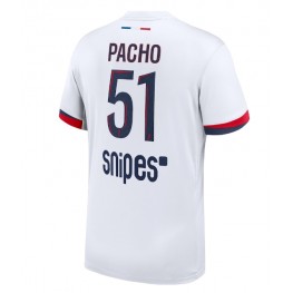 Paris Saint-Germain Willian Pacho #51 Uit tenue 2025-26 Korte Mouw